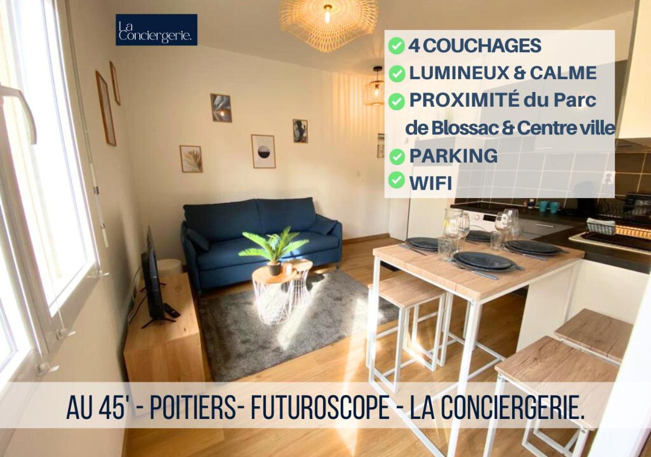 Au 45' - Poitiers - Futuroscope - La Conciergerie Leilighet Eksteriør bilde